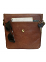 Women Crossbody Genuine Leather Brown Messenger Sling Shoulder bag 